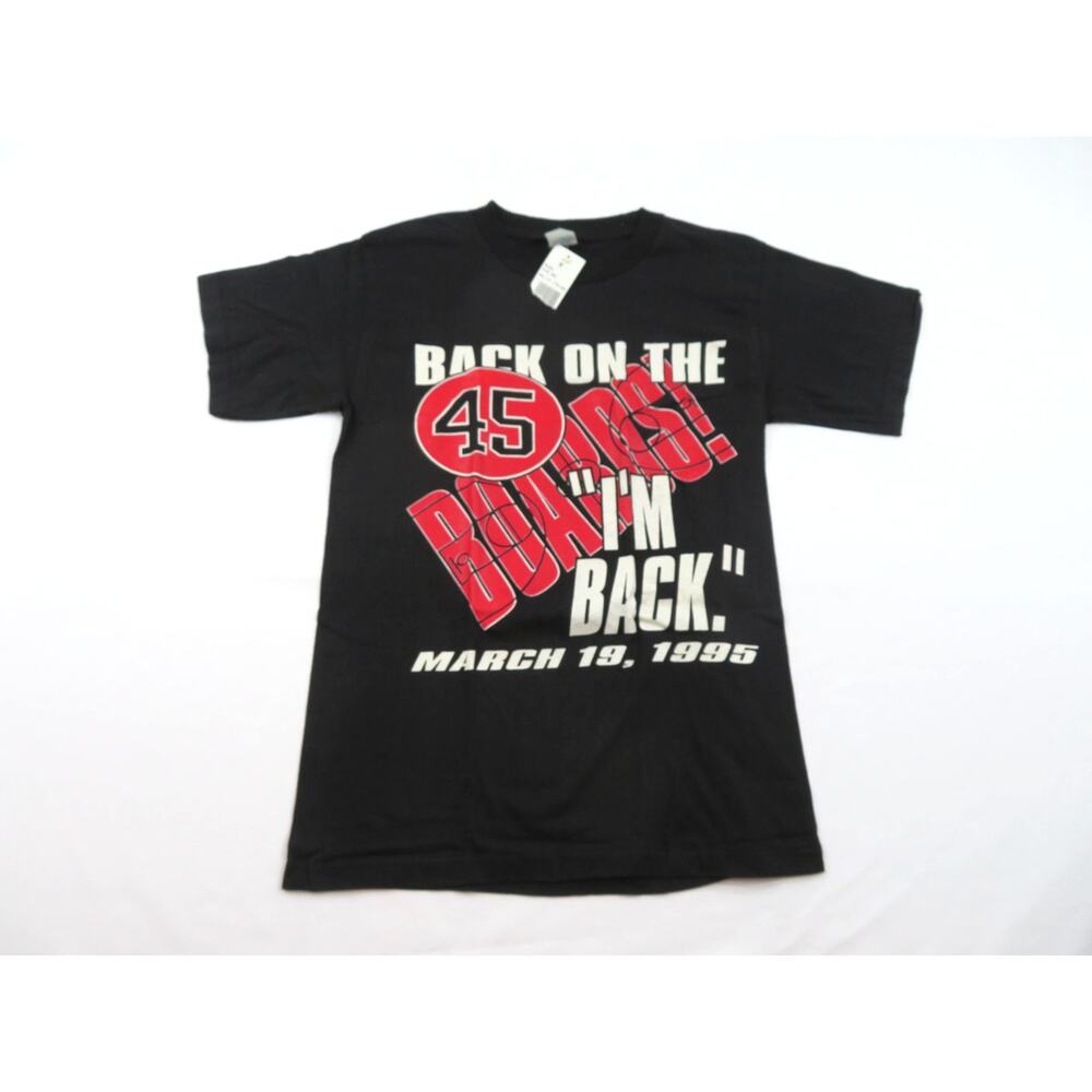 90s Chicago Bulls Michael Jordan "I'm Back" T-shirt Sz M NWT